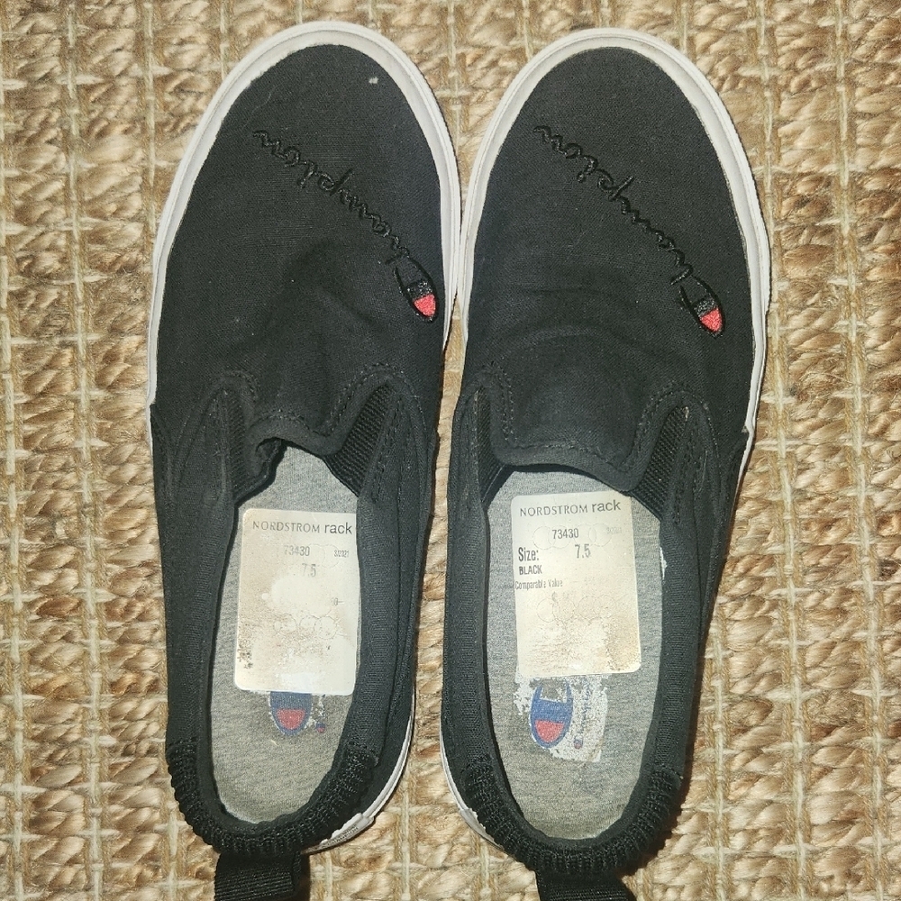 Champion Black Slip-On Sneakers - Picture 6 of 6